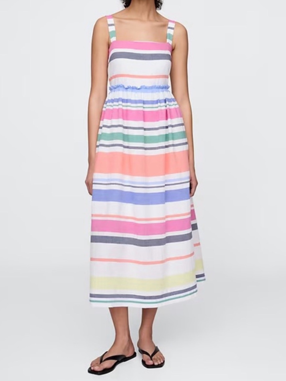 GAP Striped Maxi dress